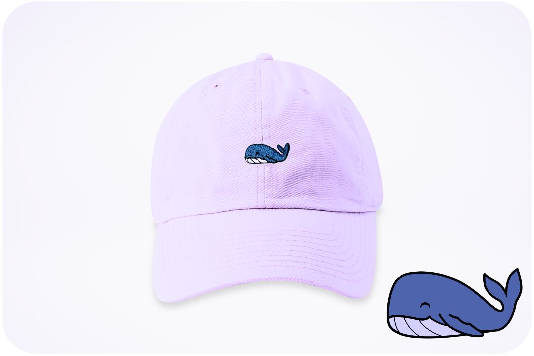 Ocean Lover Whale Adoption Cap - Collectible Environmental Protector