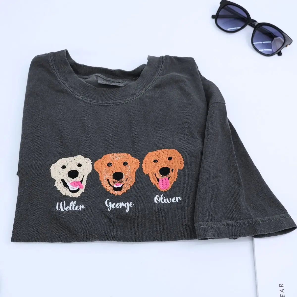 Custom Embroidered Dog Mom Era Shirt | Personalized Pet Lover Gift