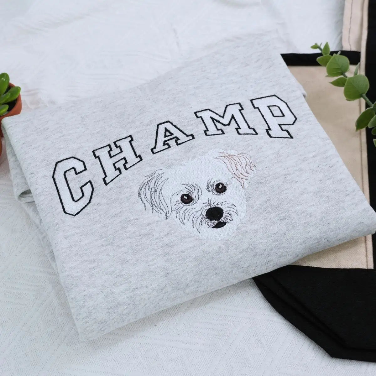Custom Embroidered Dog Mom Era Shirt | Personalized Pet Lover Gift