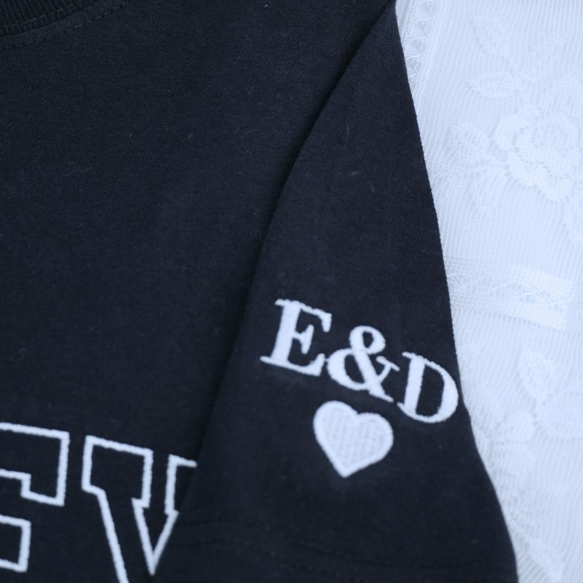 Personalized Embroidered Wifey & Hubby Est Year Shirt Set