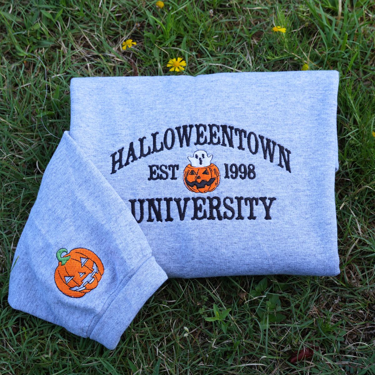 Embroidered Halloweentown University Fall Shirt & Hoodie