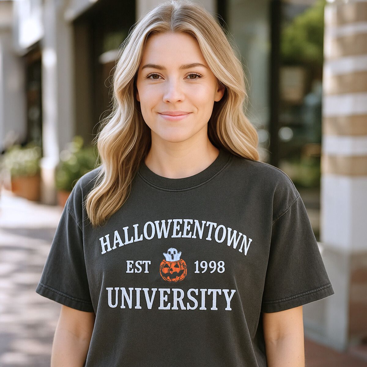 Embroidered Halloweentown University Fall Shirt & Hoodie