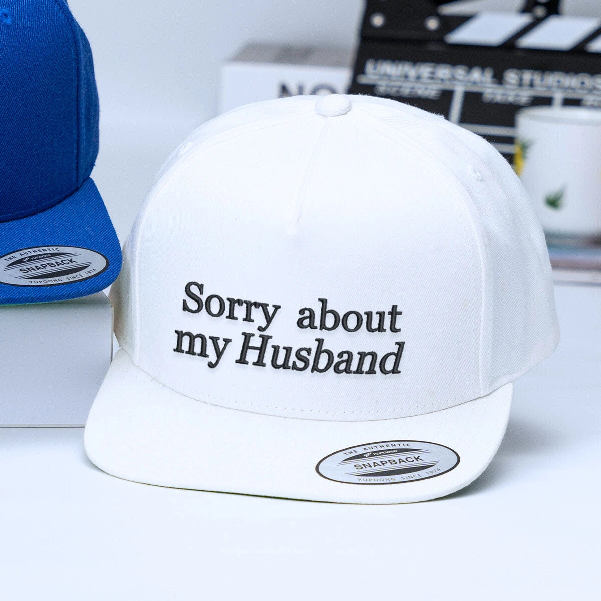 Funny Embroidered Apology Hat for Wives, Adjustable Dad Cap