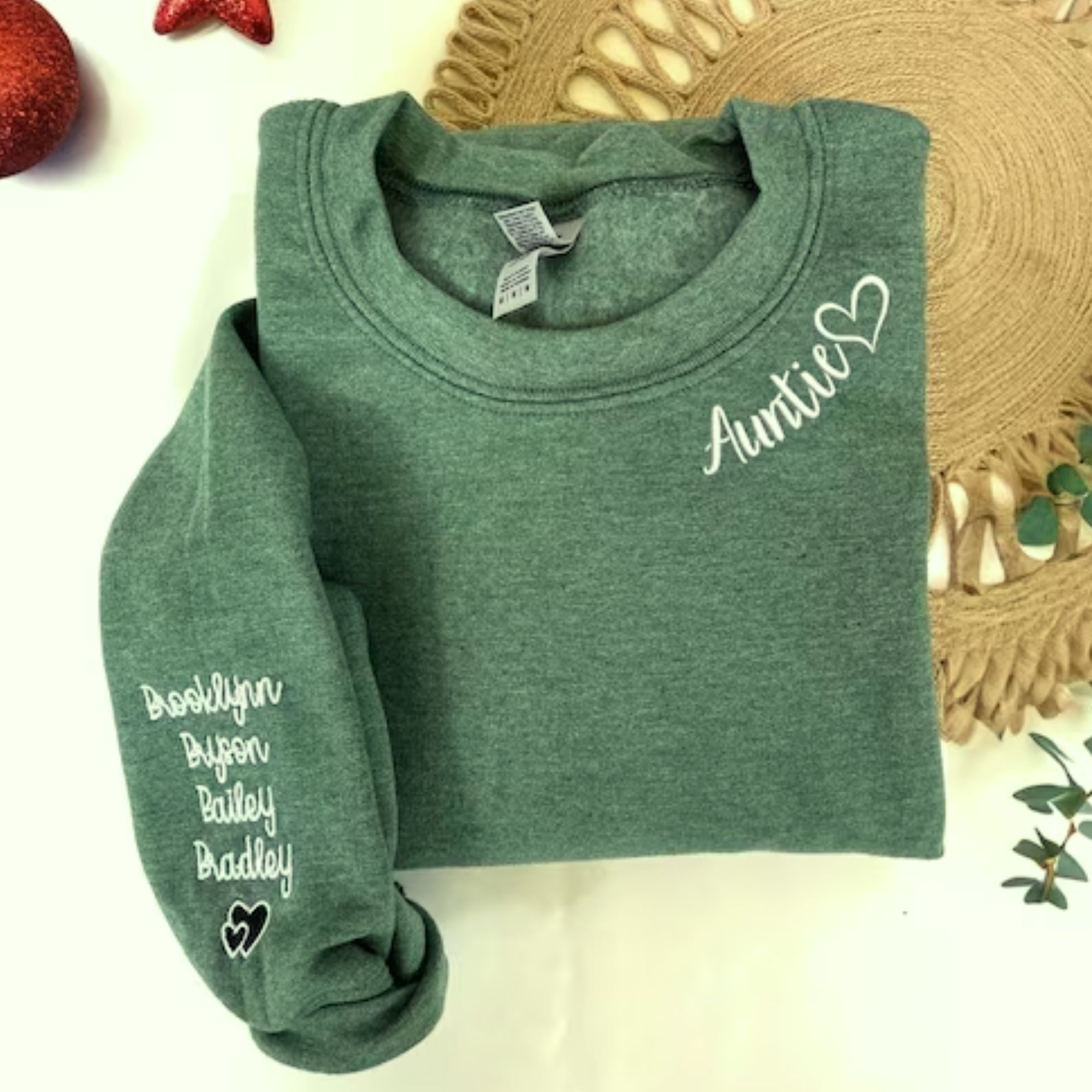 Embroidered Great Aunt Tracy Custom Shirt or Hoodie