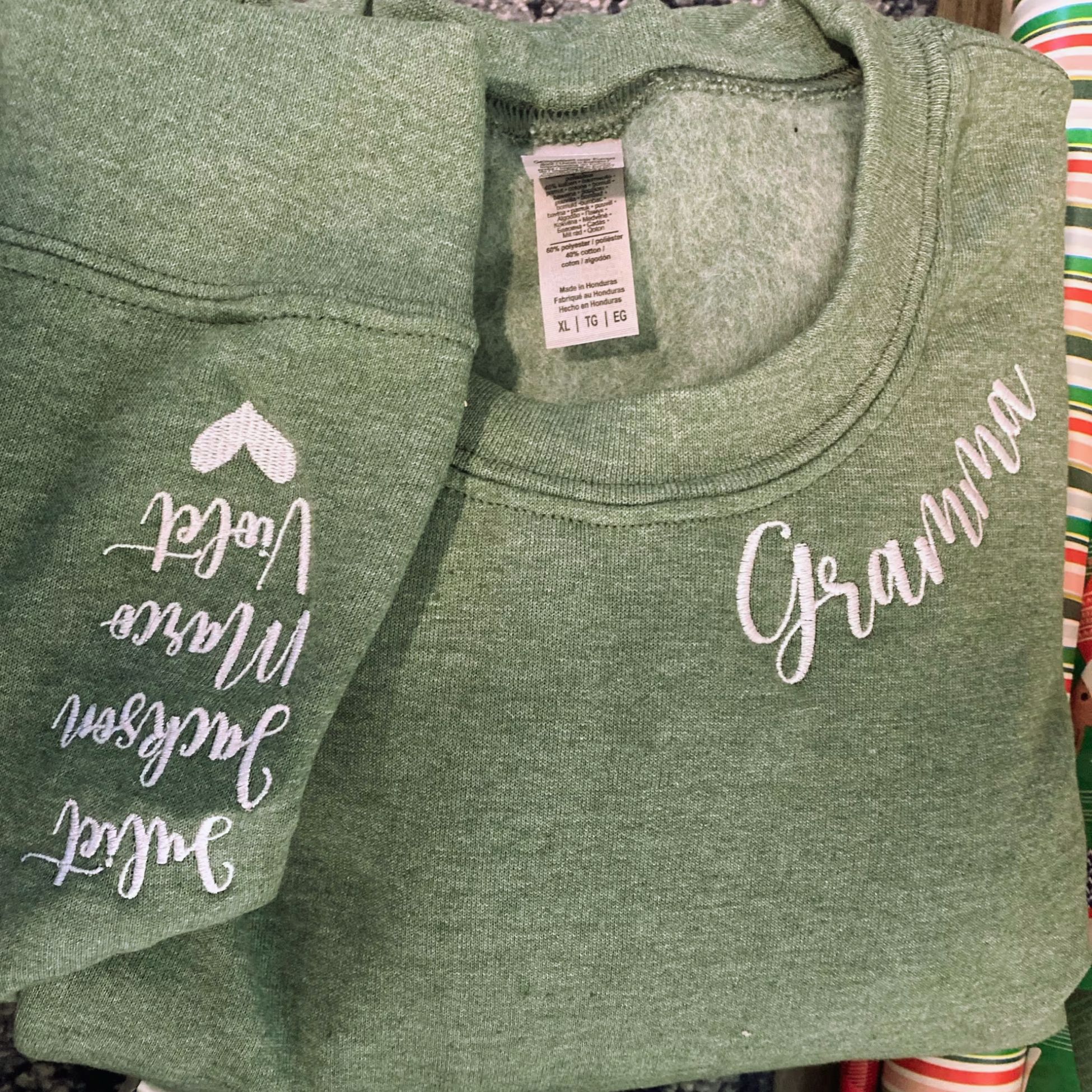 Embroidered Great Aunt Tracy Custom Shirt or Hoodie