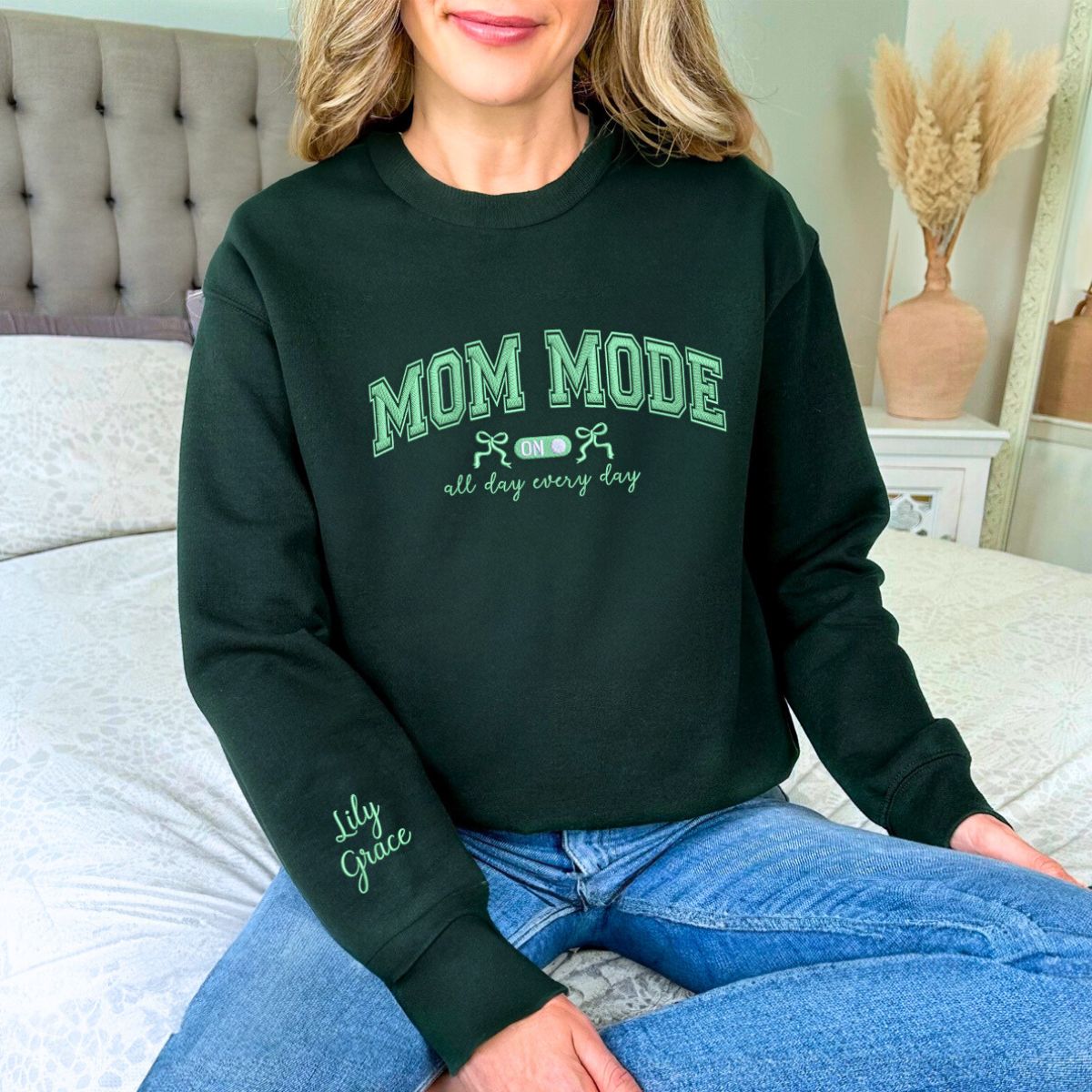 EmbroideredMom ModeSweatshirt or Hoodie - Mothers Day Gift
