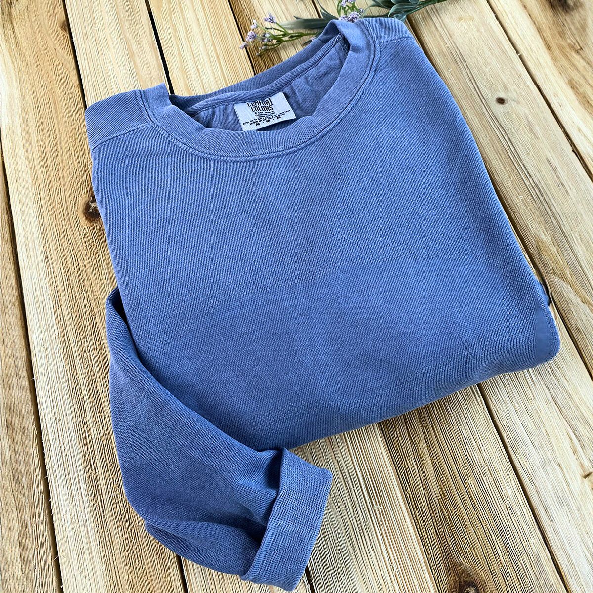 3-Pack Blank Crewneck Sweatshirt Bundle