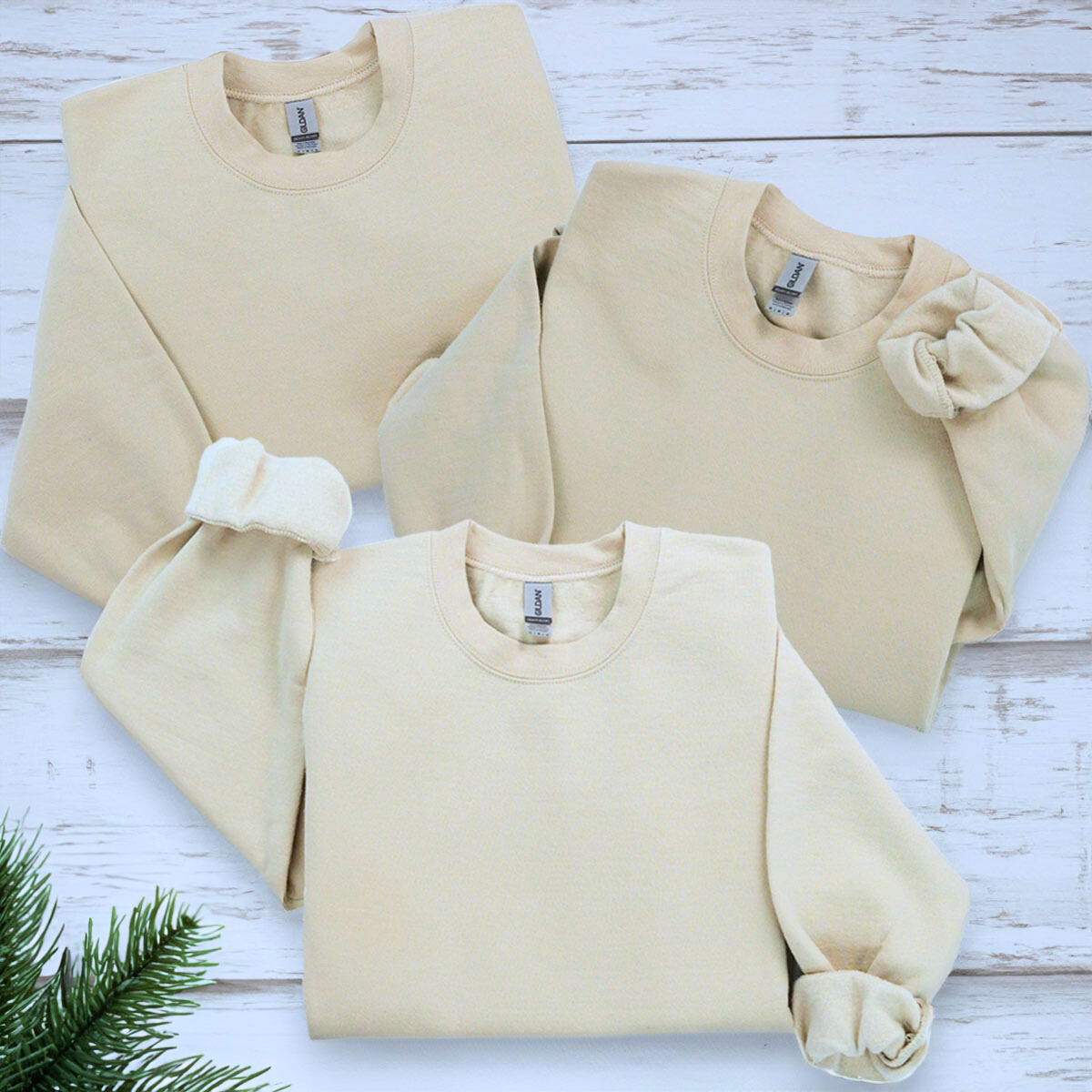 Basic Crewneck Sweatshirt Pack - Triple Bundle