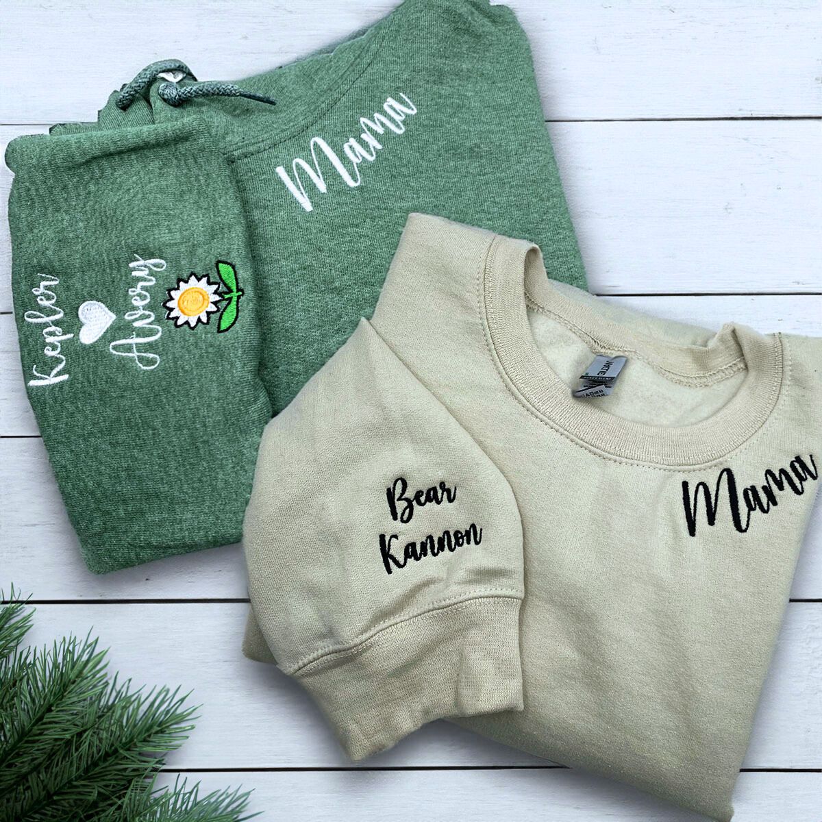 Embroidered Mama Sweatshirts and Hoodies Bundle