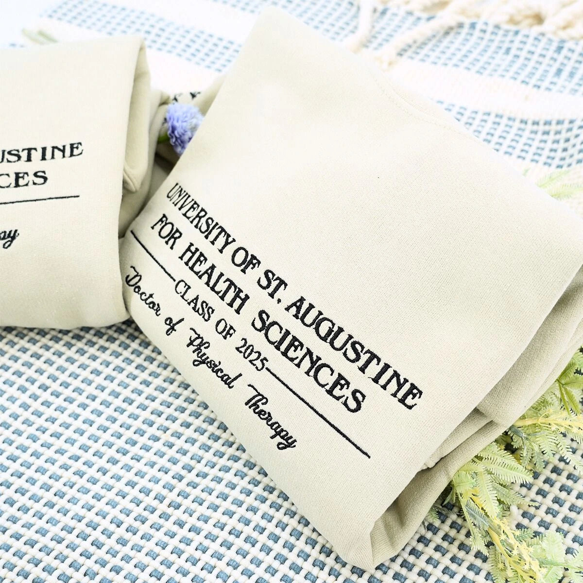 Personalized University Logo Sweatshirt for College Students