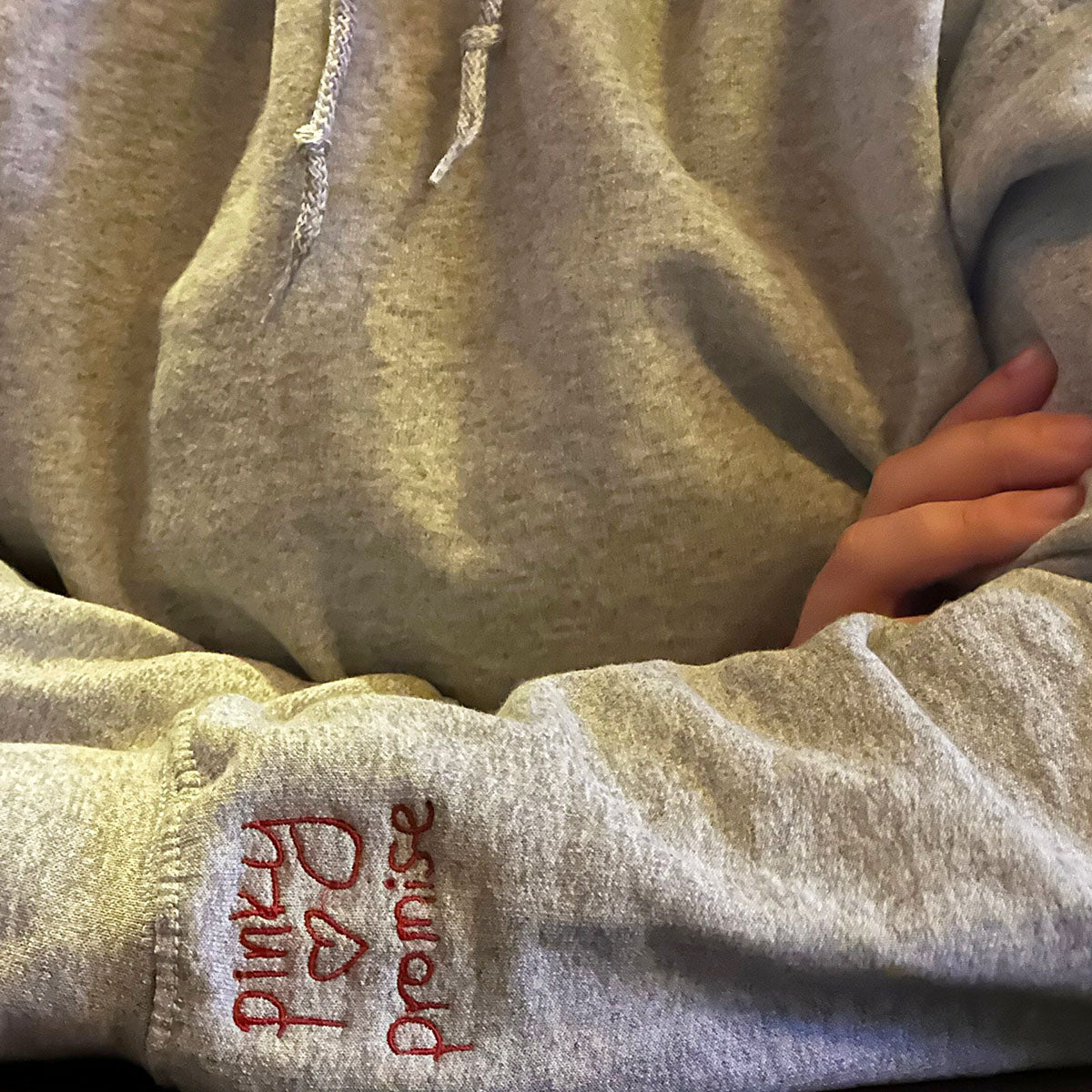 Personalized Handwriting Embroidered Hoodie - Custom Gift Idea