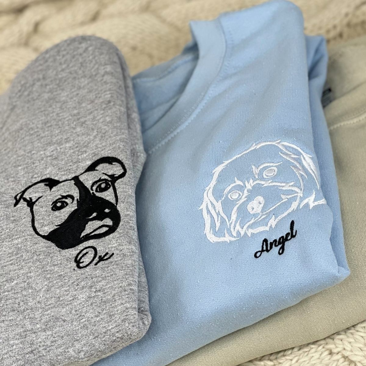 Embroidered Cockapoo Sweatshirt, Custom Dog Lover Gift