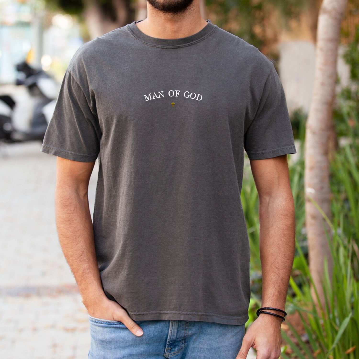Faithful Declaration Embroidered Christian Sweatshirt