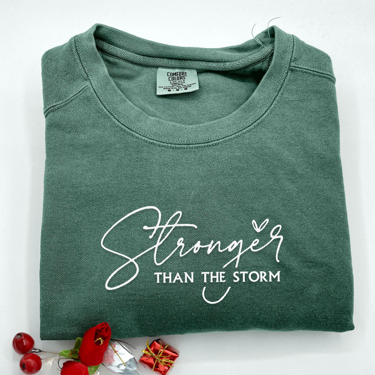 Resilient Embroidered Empowerment Unisex Shirt | Comfort Color