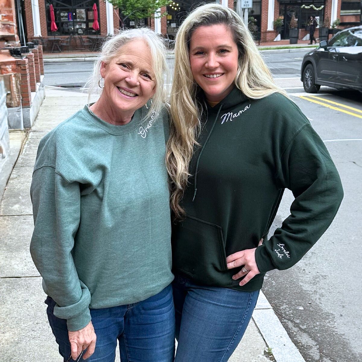 Personalized Aunt Life Sweatshirt or Hoodie | Custom Names Sleeve