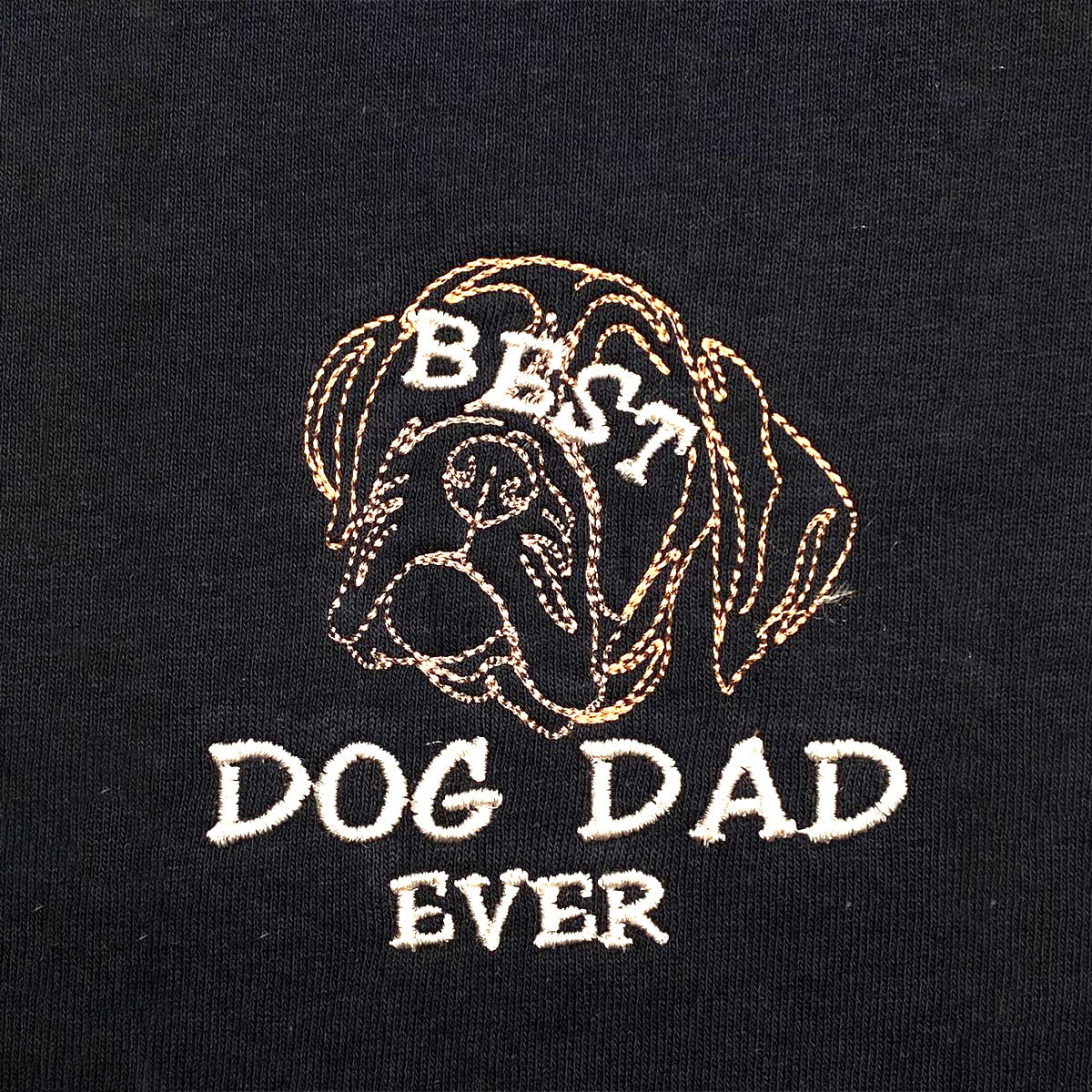 Personalized Boxer Dog Dad Embroidered Collar Shirt for Dog Lovers