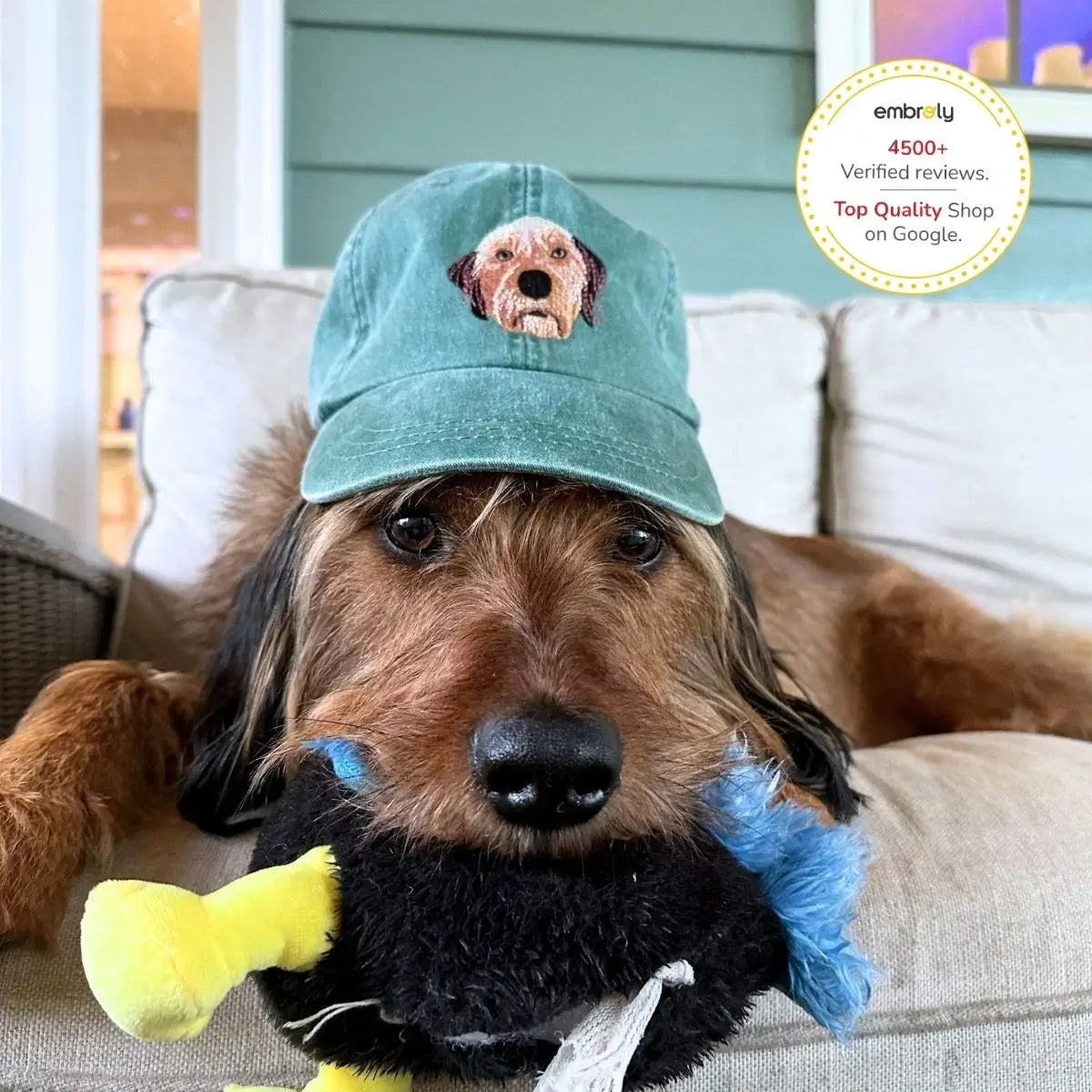 Custom Embroidered Dog Dad Hat - Personalized Pet Lover Gift