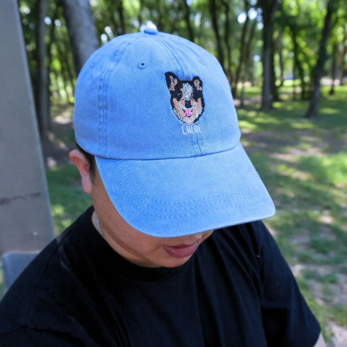 Custom Embroidered Dog Dad Hat - Personalized Pet Lover Gift