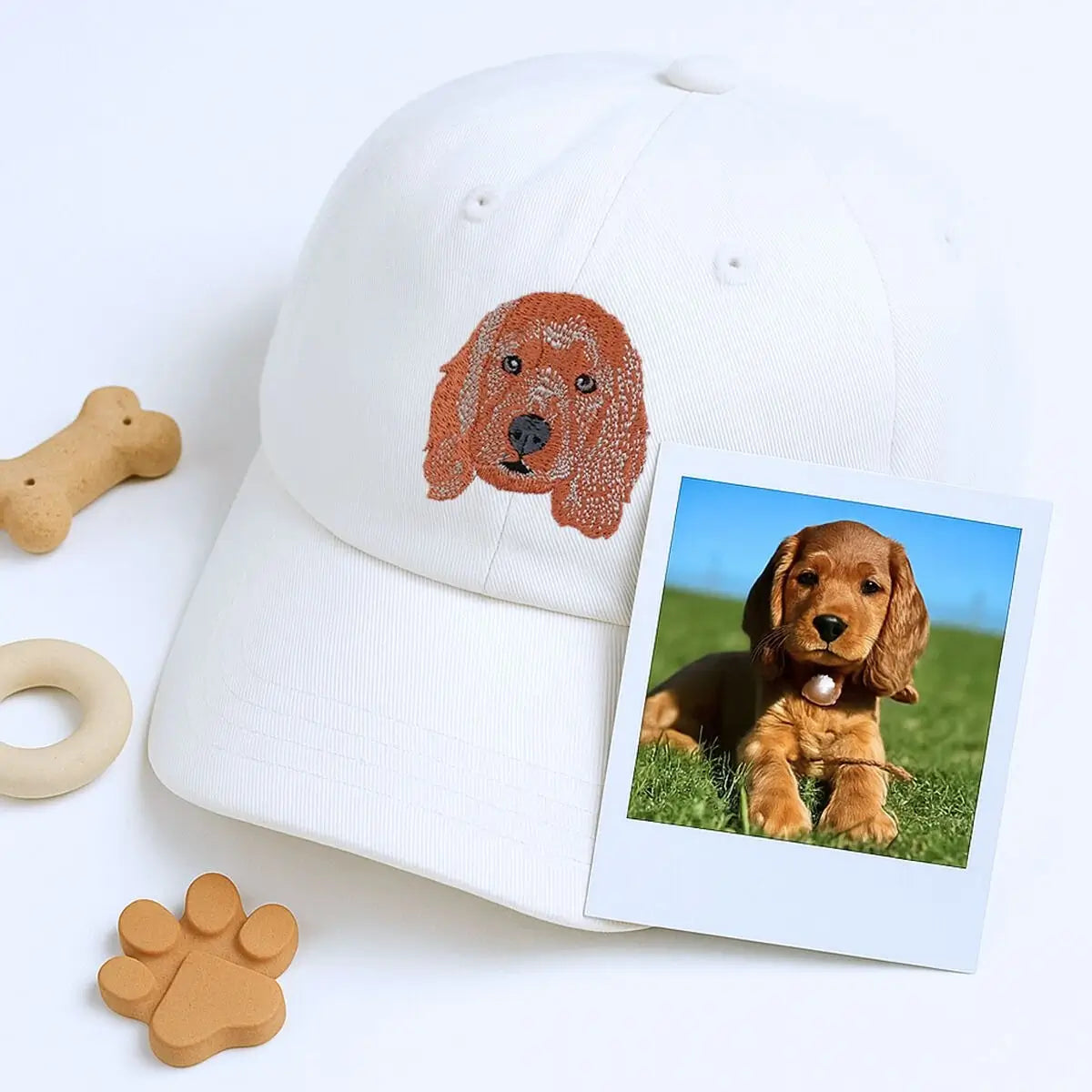 Custom Embroidered Dog Dad Hat - Personalized Pet Lover Gift