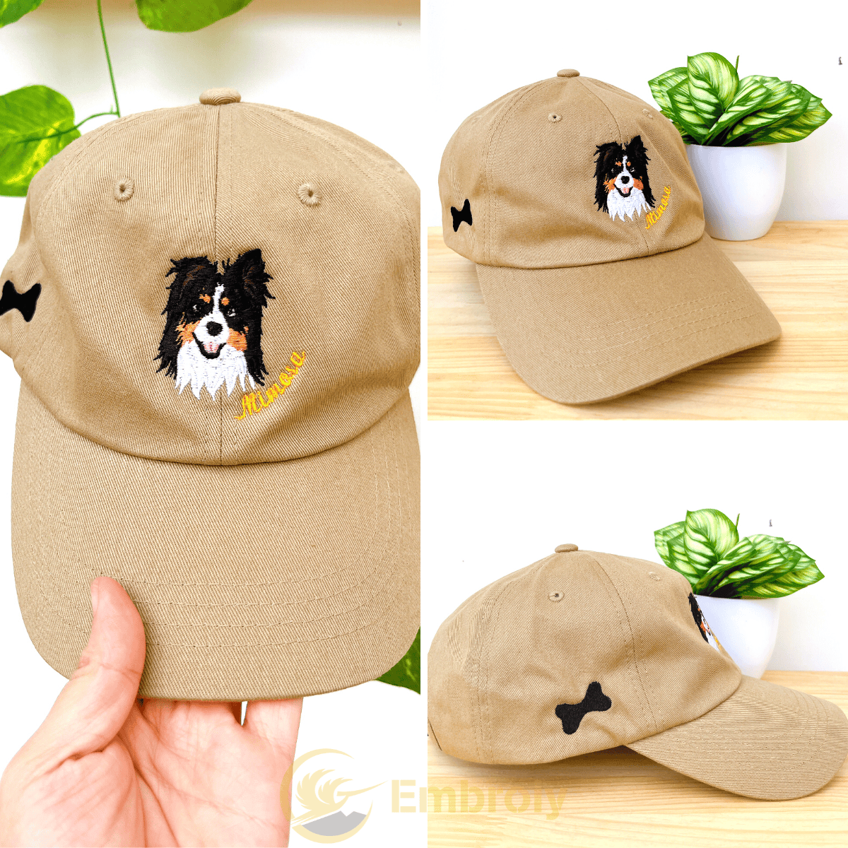 Custom Embroidered Dog Dad Hat - Personalized Pet Lover Gift