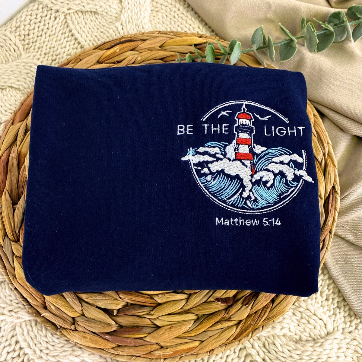 Personalized Embroidered Sweatshirt with Logo or Photo