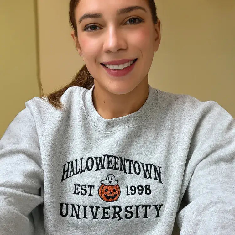 Vintage Halloween Town University 1998 Sweatshirt Hoodie