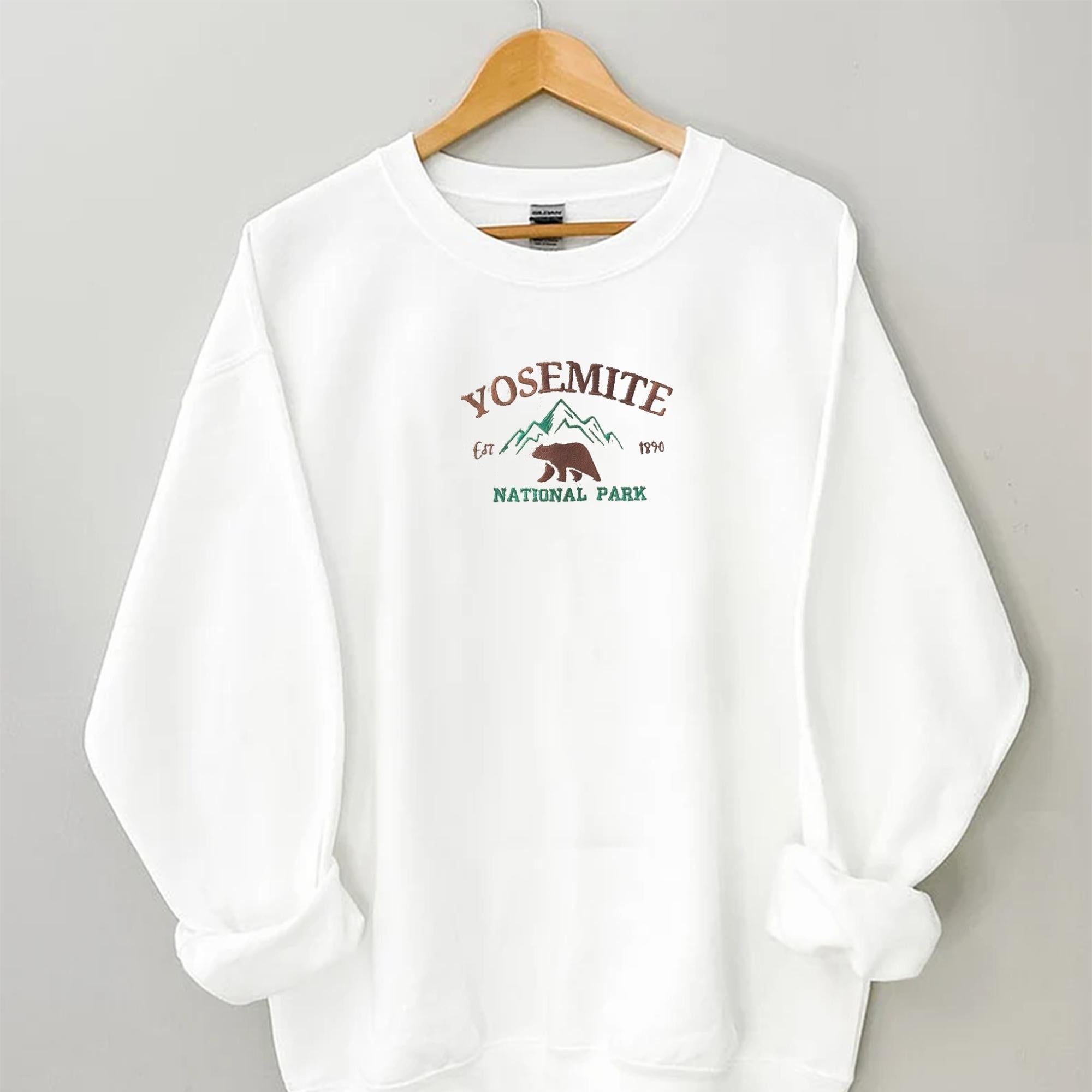 National Park Custom Embroidered Hoodie - High-Quality Unisex Shirt