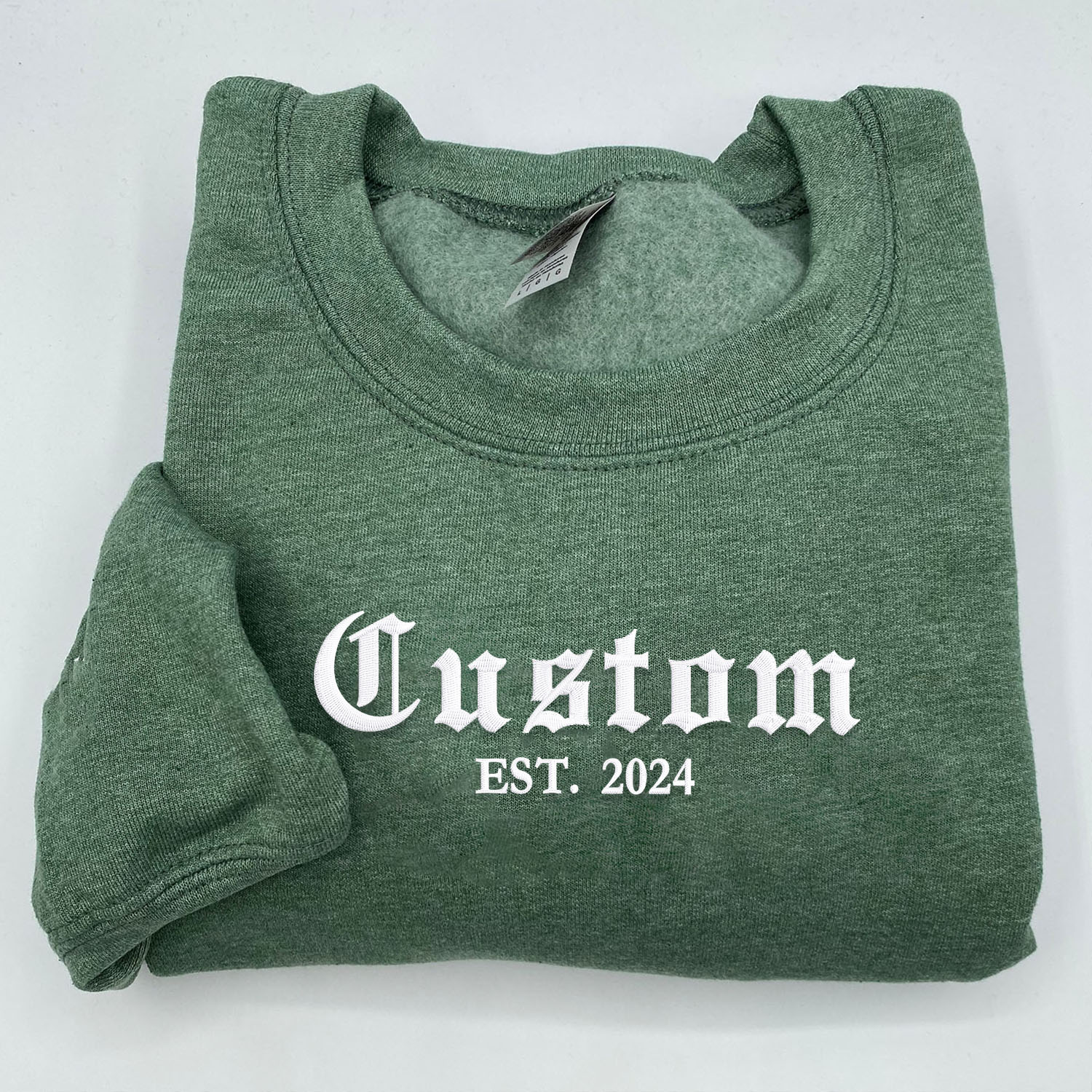 Personalized Embroidered Hoodie - Custom Sweater Embroidery
